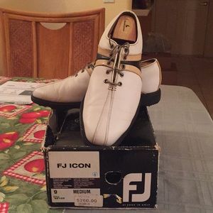Foot Joy Icon Gold Shoes
